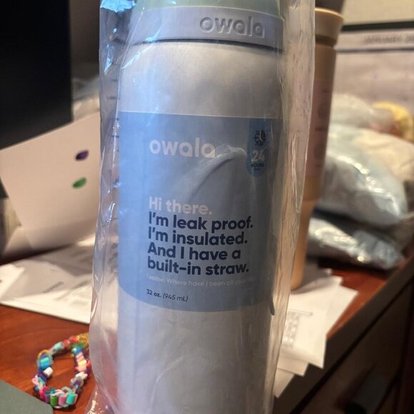 Owala Iced Breeze Insulated Water Bottle with Straw- brand new, 32 oz - Picture 4 of 5